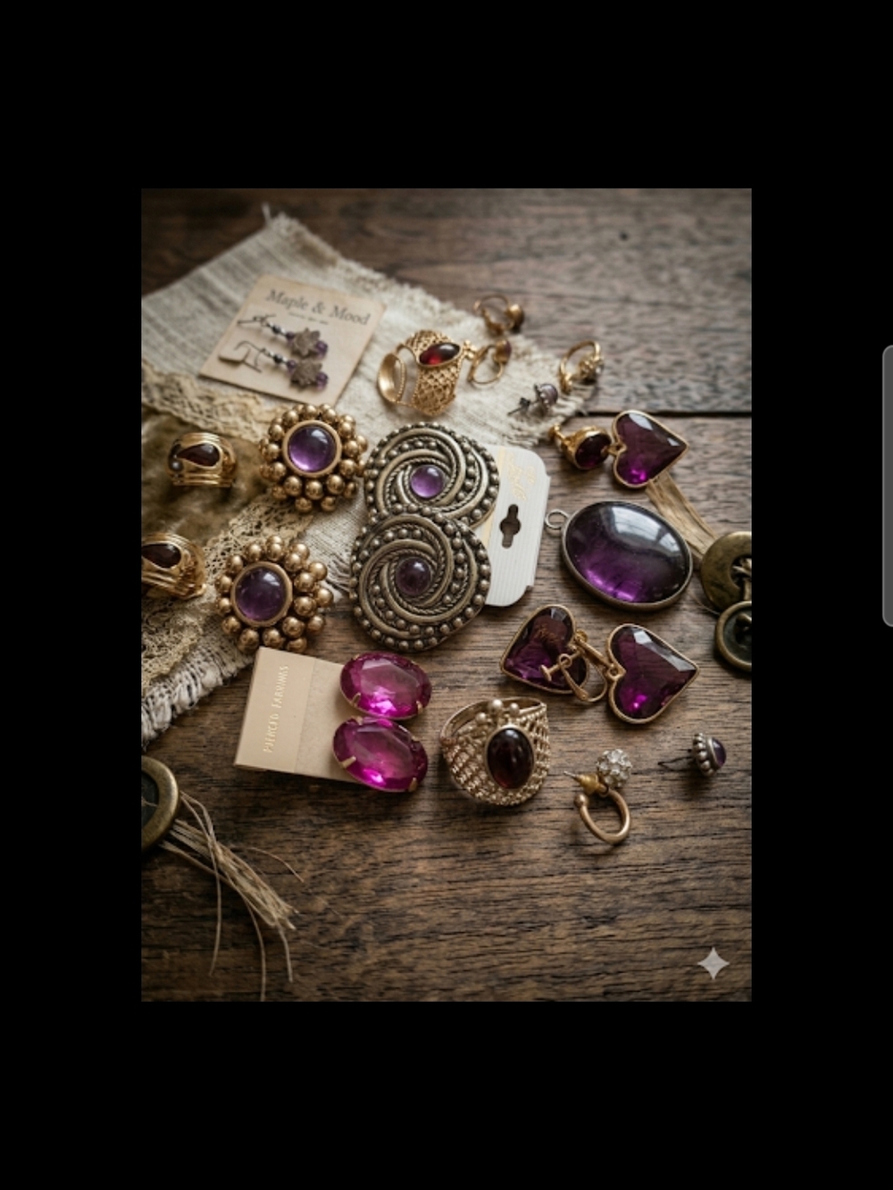 Vintage Amethyst Inspired Jewelry Limited Edition Capsule Collection